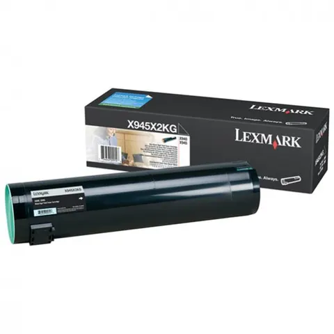 Toner LEXMARK X945X2K - czarny, 36000 stron