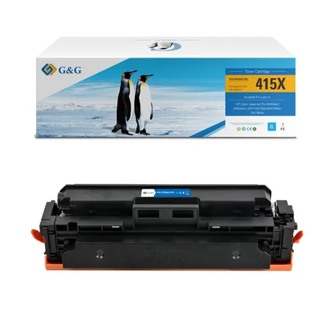 Toner G&G zamiennik HP W2031X - cyan, 6000 stron