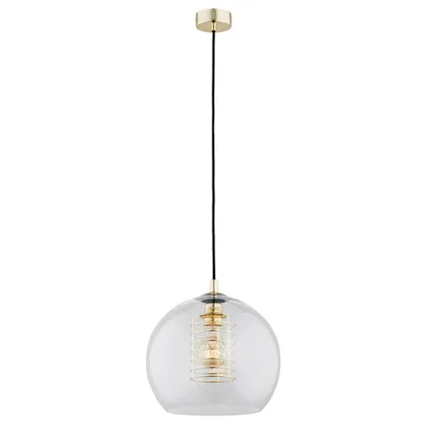Lampa wisząca z szklanym kloszem Argon 4673 Dover E27 30cm x 113cm