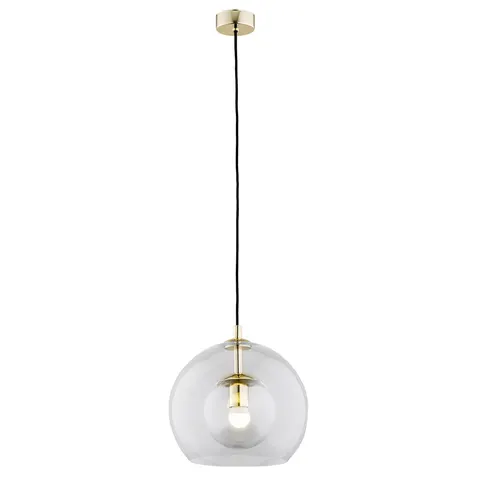Lampa wisząca szklany klosz kula Argon 4674 Dover E27 30cm