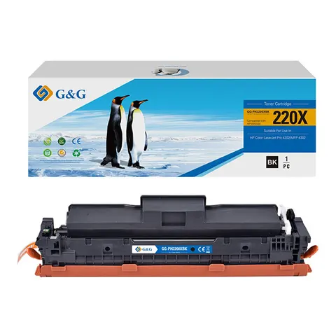 Toner G&G zamiennik HP W2200X - czarny, 7500 stron