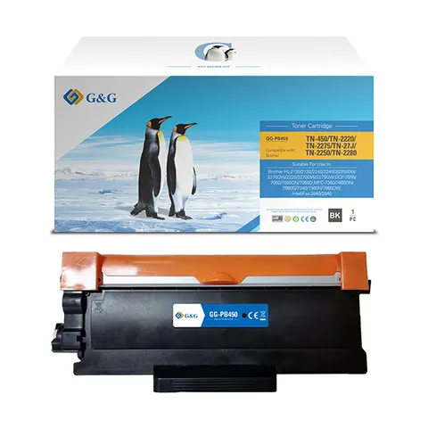 Toner G&G zamiennik Brother TN2220 - czarny, 2600 stron