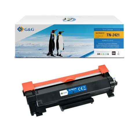 Toner G&G zamiennik Brother TN2421 - czarny, 3000 stron