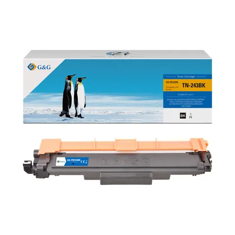 Toner G&G zamiennik Brother TN243BK - czarny, 1000 stron