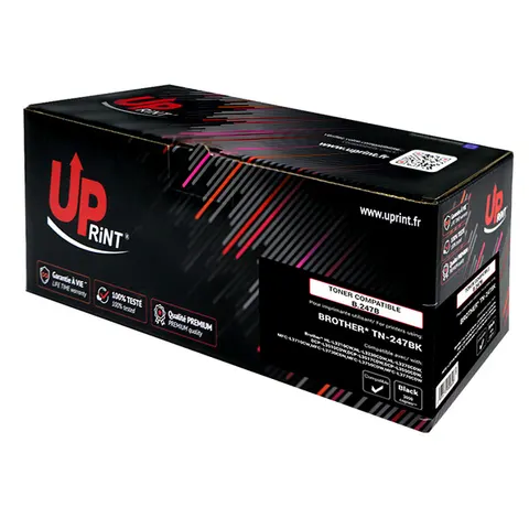 Toner UPRINT zamiennik Brother TN247BK - czarny, 3000 stron