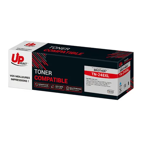 Toner UPRINT zamiennik Brother TN248XLC - cyan, 2300 stron