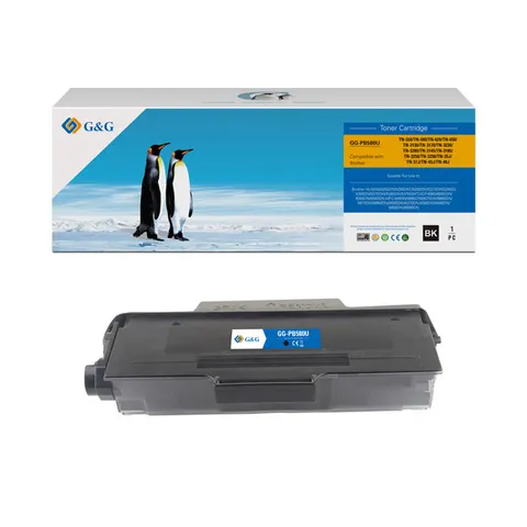 Toner G&G zamiennik Brother TN3170 - czarny, 7000 stron