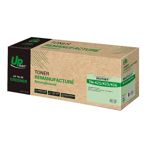 Toner UPRINT zamiennik Brother TN423Y - żółty, 4000 stron