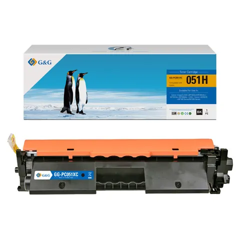 Toner G&G zamiennik Canon CRG051H - czarny, 4100 stron