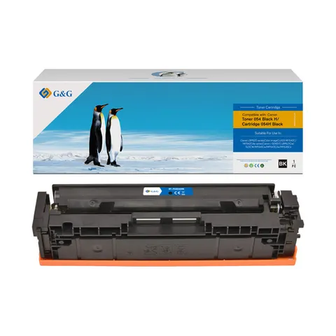 Toner G&G zamiennik Canon 054HK - czarny, 3100 stron