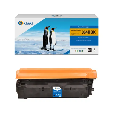 Toner G&G zamiennik Canon 064 - czarny, 13400 stron