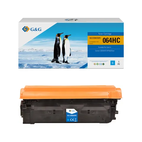Toner G&G zamiennik Canon 064 - cyan, 10500 stron