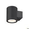 Wewnętrzny czarny kinkiet walec SLV 1004670 Oculus LED 15W 2000-3000K CRI90 ściemnialny fazowo