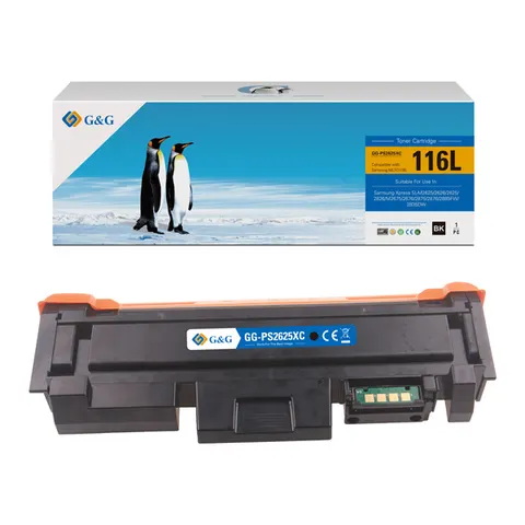 Toner G&G zamiennik Samsung MLT-D116L - czarny, 3000 stron