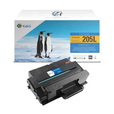 Toner G&G zamiennik Samsung MLT-D205 - czarny, 5000 stron
