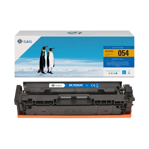 Toner G&G zamiennik Canon 054C - cyan, 1200 stron