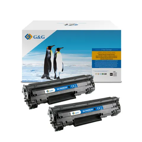 Toner G&G zamiennik HP CB435A - czarny, 2000 stron