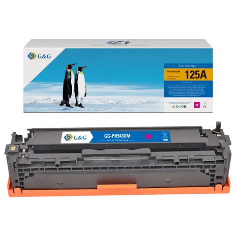 Toner G&G zamiennik HP CB543A - magenta, 1400 stron