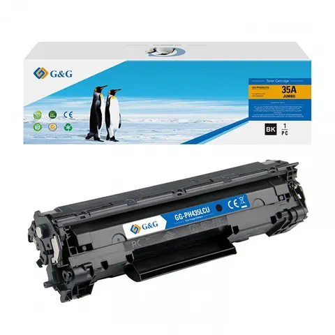Toner G&G zamiennik HP CE285A - czarny, 3000 stron