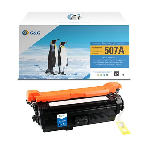 Toner G&G zamiennik HP CE400A - czarny, 5500 stron