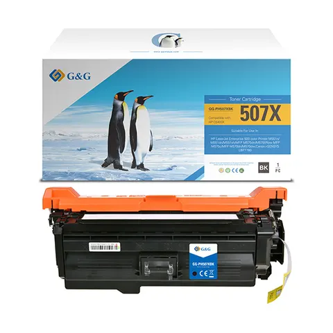 Toner G&G zamiennik HP CE400X - czarny, 11000 stron