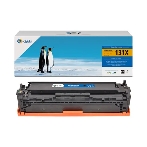 Toner G&G zamiennik HP CF210X - czarny, 2400 stron
