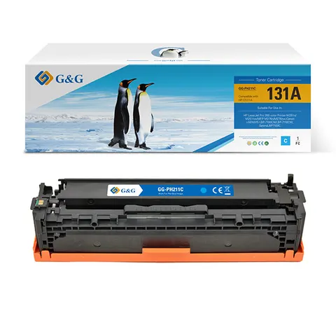 Toner G&G zamiennik HP CF211A - cyan, 1800 stron