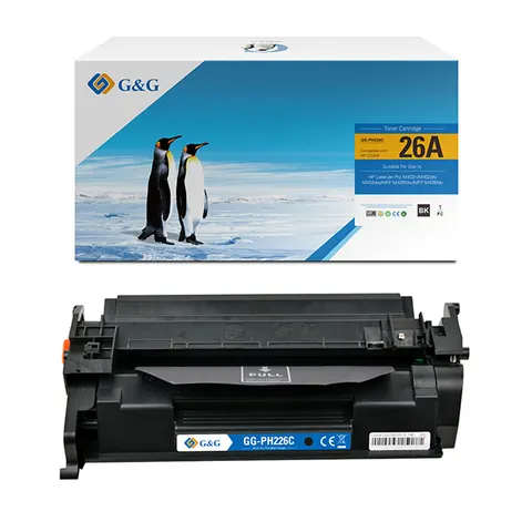 Toner G&G zamiennik HP CF226A - czarny, 3100 stron