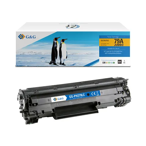 Toner G&G zamiennik HP CF279A - czarny, 1000 stron