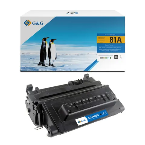 Toner G&G zamiennik HP CF281A - czarny, 10500 stron