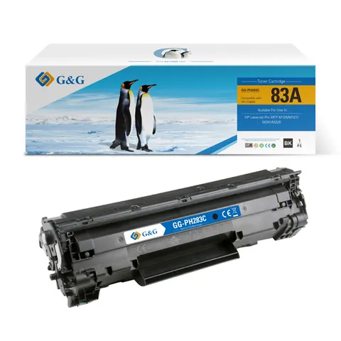 Toner G&G zamiennik HP CF283A - czarny, 1500 stron