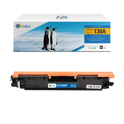 Toner G&G zamiennik HP CF350A - czarny, 1300 stron