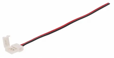 Końcówka do taśm podłączenia taśm LED do zasilacza ZL-MONO-10MM-TP