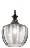 Lampa wisząca ze szklanym przydymionym kloszem Ideal Lux 263649 Lord sp1 E27