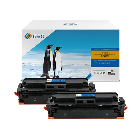Toner G&G zamiennik HP CF410X - czarny, 6500 stron