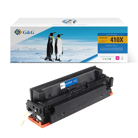 Toner G&G zamiennik HP CF413X - magenta, 5000 stron
