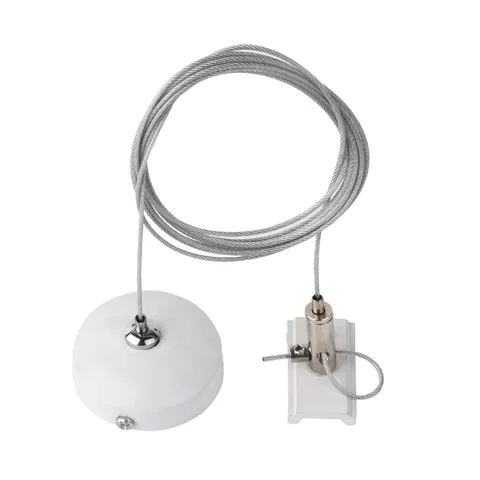 Biała linka 2m do zawieszenia szynoprzewodów magnetycznych Multiline Oxyled 897874 Typ B