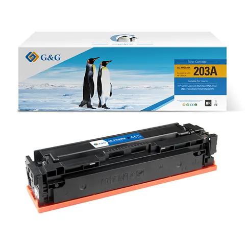 Toner G&G zamiennik HP CF540A - czarny, 1400 stron
