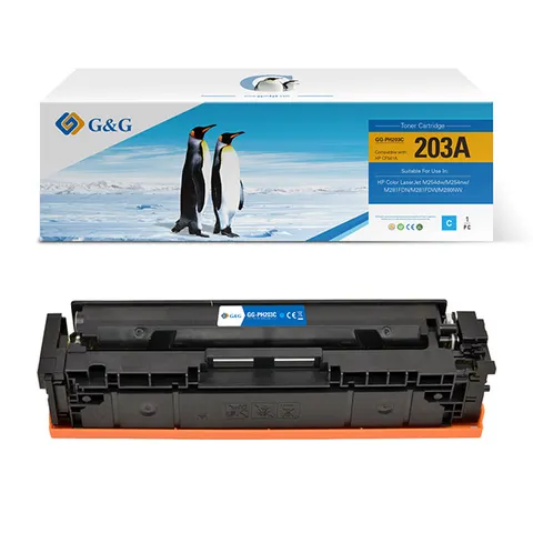 Toner G&G zamiennik HP CF541A - cyan, 1300 stron