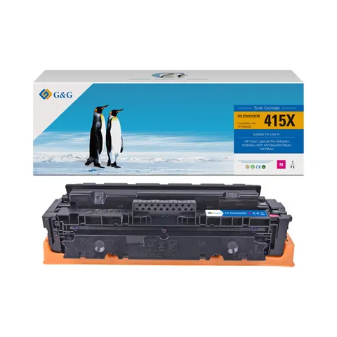 Toner G&G zamiennik HP W2033X - magenta, 6000 stron