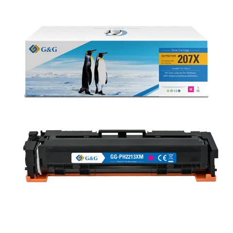Toner G&G zamiennik HP W2213X - magenta, 2450 stron