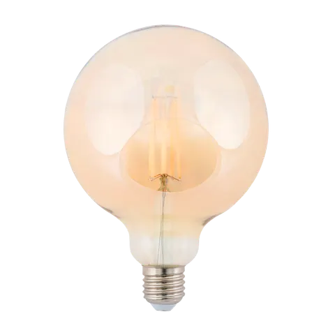 Filament LED G125 Loonari (Oxyled) Retro Globe Gold 458805 E27 8W 700lm 827