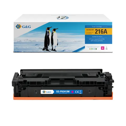 Toner G&G zamiennik HP W2413A - magenta, 850 stron