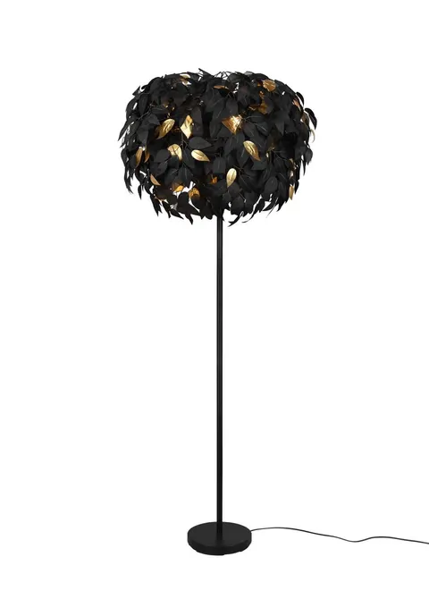 Lampa podłogowa nowoczesna z plastikowymi liśćmi RL R40463032 Leavy 3xE14 70cm