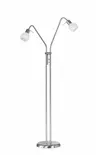 Lampa podłogowa dwa oddzielnie przełączane elastyczne ramiona RL R40172007 Antibes 2xE14 125cm