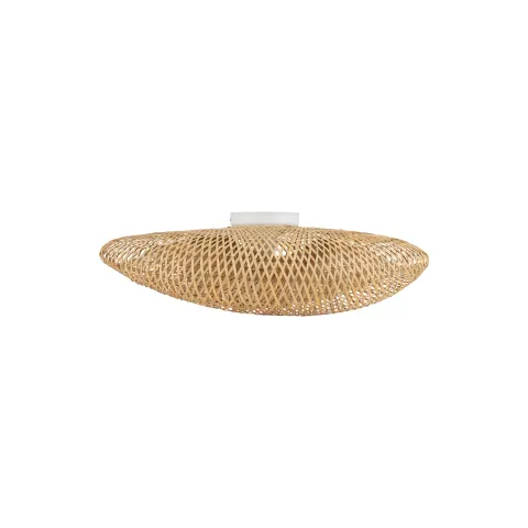 Plafon sufitowy HAVANA M 11171 Nowodvorski Lighting naturalne drewno klosz bambusowy 1xE27