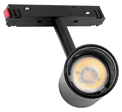 Czarny reflektor do szynoprzewodów magnetycznych Domeno LED DDCX-B07 7W 4000K TYP A