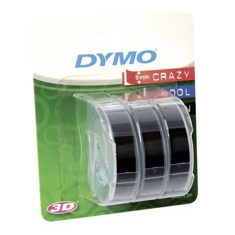 Taśma DYMO S0847730 - 3m × 9mm, czarne