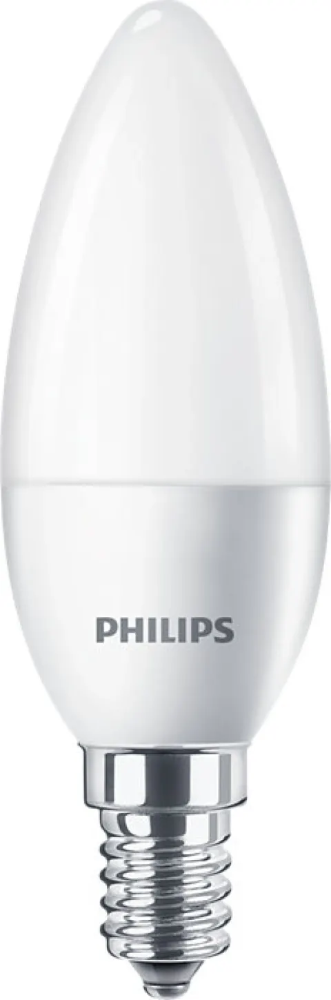 Średnio mocna żarówka LED ciepła E14 B35 5W 470LM 2700K Philips 8719514312500