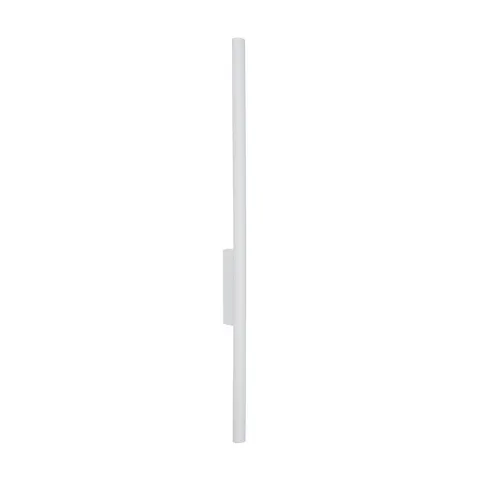 Biały kinkiet tuleja Nowodvorski 11813 Laser Wall 2xG9 78cm